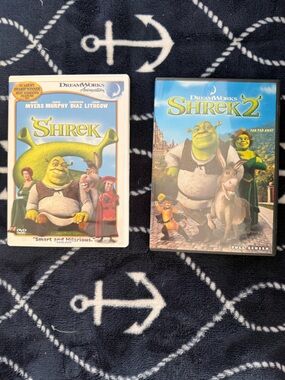Shrek & Shrek 2 DVD Lot - Green Characters
